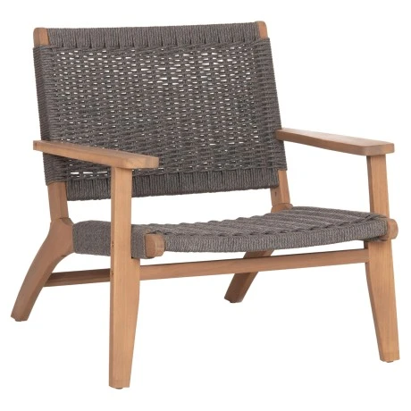 ΠΟΛΥΘΡΟΝΑ LOUNGE MONTER HM6241.02 ΞΥΛΟ ΑΚΑΚΙΑΣ ΦΥΣΙΚΟ-ΣΧΟΙΝΙ ΓΚΡΙ 63.5x60x69Υεκ