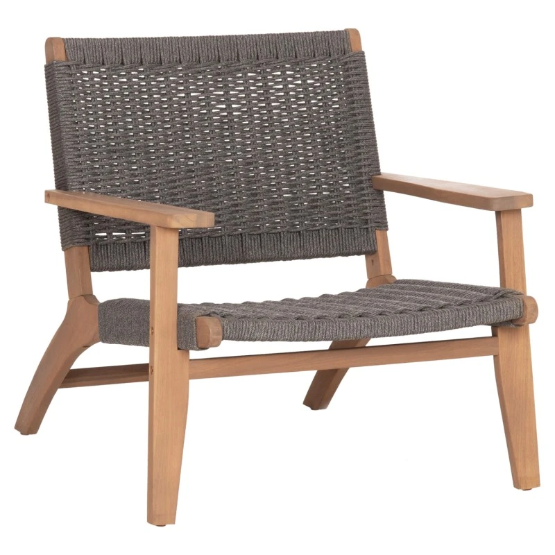 ΠΟΛΥΘΡΟΝΑ LOUNGE MONTER HM6241.02 ΞΥΛΟ ΑΚΑΚΙΑΣ ΦΥΣΙΚΟ-ΣΧΟΙΝΙ ΓΚΡΙ 63.5x60x69Υεκ
