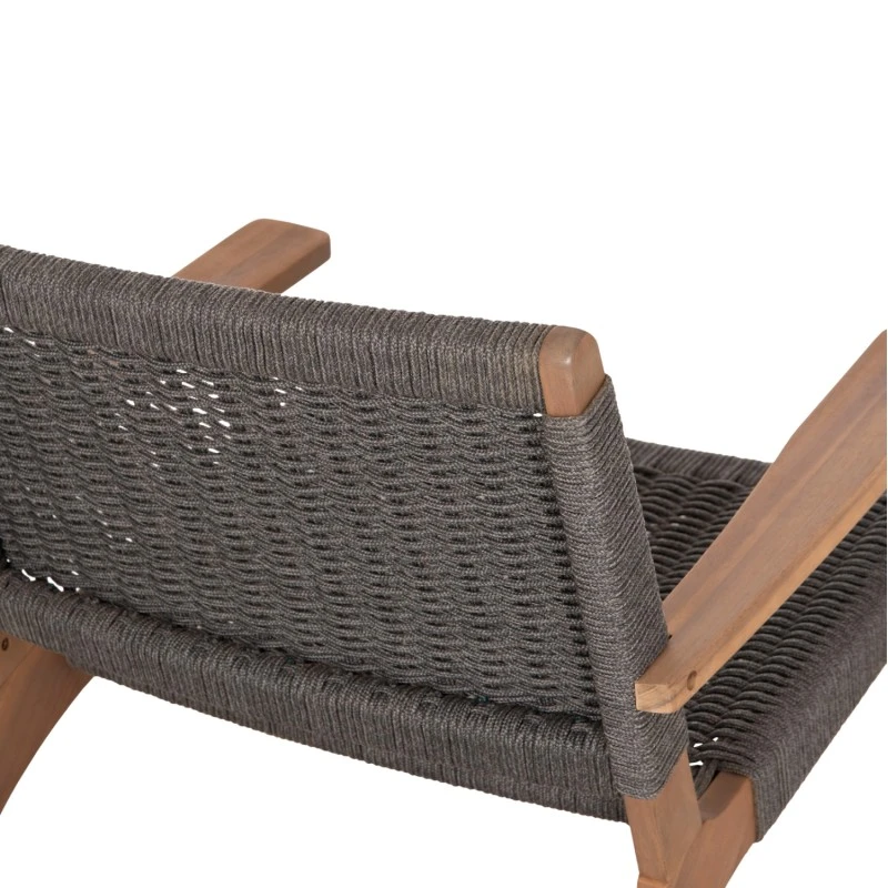 ΠΟΛΥΘΡΟΝΑ LOUNGE MONTER HM6241.02 ΞΥΛΟ ΑΚΑΚΙΑΣ ΦΥΣΙΚΟ-ΣΧΟΙΝΙ ΓΚΡΙ 63.5x60x69Υεκ