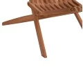 ΠΟΛΥΘΡΟΝΑ LOUNGE ΠΤΥΣΣΟΜΕΝΗ SHIGAO HM18112 ΞΥΛΟ TEAK--ΦΥΣΙΚΟ 61x88.5x89Υεκ.