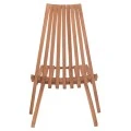 ΠΟΛΥΘΡΟΝΑ LOUNGE ΠΤΥΣΣΟΜΕΝΗ SHIGAO HM18112 ΞΥΛΟ TEAK--ΦΥΣΙΚΟ 61x88.5x89Υεκ.