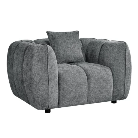 ΠΟΛΥΘΡΟΝΑ LYKKE HM3325.01 ΓΚΡΙ ΥΦΑΣΜΑ 119x89x70Υεκ