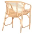 ΠΟΛΥΘΡΟΝΑ MEL ΕΣΩΤ. ΧΩΡΩΝ HM9954.01 ΦΥΣΙΚΟ RATTAN 62x57,5x79,5Υεκ.