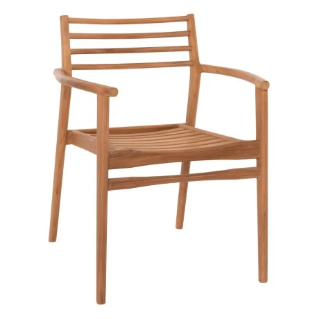 ΠΟΛΥΘΡΟΝΑ MOOSEN HM9936 ΜΑΣΙΦ ΞΥΛΟ TEAK ΣΕ ΦΥΣΙΚΟ 59x60x78,5Υ