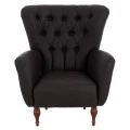 ΠΟΛΥΘΡΟΝΑ ΜΠΕΡΖΕΡΑ Τ. CHESTERFIELD ΣΕ ΧΡΩΜΑ ΚΑΦΕ HM9217.03 87x88x100 εκ.