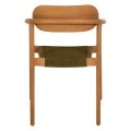 ΠΟΛΥΘΡΟΝΑ OSLO HM9636.05 ΞΥΛΟ TEAK ΦΥΣΙΚΟ & ΠΡΑΣΙΝΟ ΣΧΟΙΝΙ 55x54x80Yεκ.