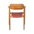 ΠΟΛΥΘΡΟΝΑ OSLO HM9636.06 ΞΥΛΟ TEAK ΦΥΣΙΚΟ & ΡΟΖ ΣΧΟΙΝΙ 55x54x80Yεκ.