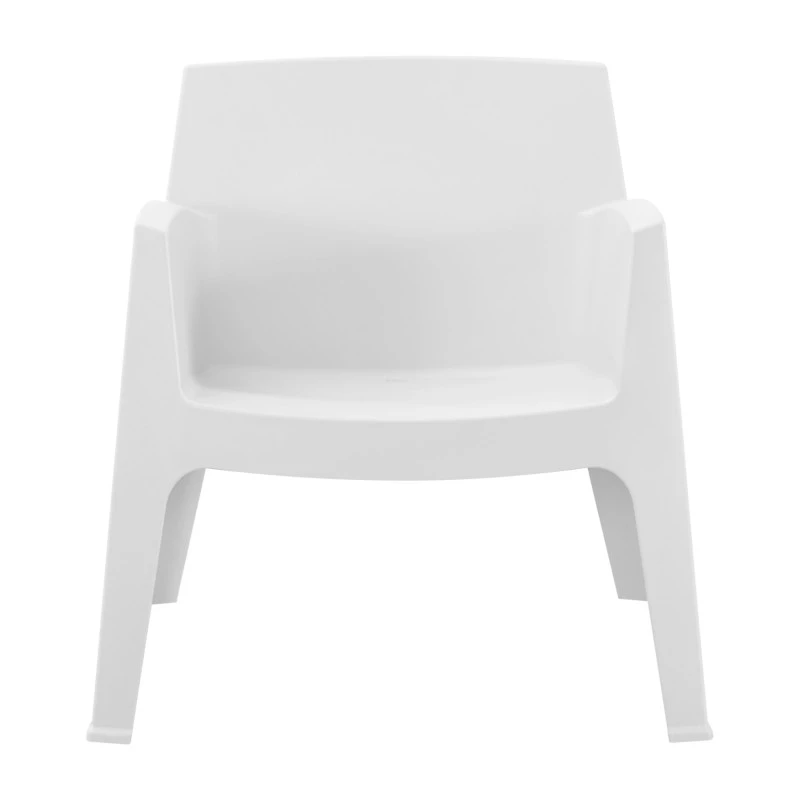 ΠΟΛΥΘΡΟΝΑ ΠΟΛΥΠΡΟΠΥΛΕΝΙΟΥ LOUNGE SLEEK HM6365.01 ΛΕΥΚΟ 62x68x73Υεκ.