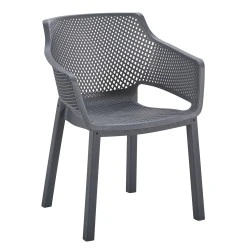 ΠΟΛΥΘΡΟΝΑ ΠΟΛΥΠΡΟΠΥΛΕΝΙΟΥ PEGGY HM6368.10 ΓΚΡΙ 60x55x79Υεκ