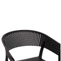 ΠΟΛΥΘΡΟΝΑ ΠΟΛΥΠΡΟΠΥΛΕΝΙΟΥ PERFOE HM5941.02 ΜΑΥΡΗ 53,5x50,5x73Υ εκ.