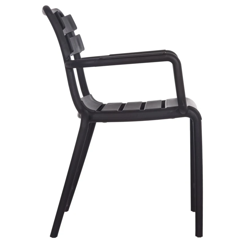 ΠΟΛΥΘΡΟΝΑ ΠΟΛΥΠΡΟΠΥΛΕΝΙΟΥ PHILLY HM6123.02 ΜΑΥΡΟ 58,5x49x83,5Υεκ.