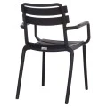 ΠΟΛΥΘΡΟΝΑ ΠΟΛΥΠΡΟΠΥΛΕΝΙΟΥ PHILLY HM6123.02 ΜΑΥΡΟ 58,5x49x83,5Υεκ.
