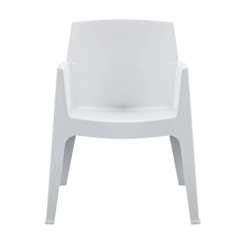 ΠΟΛΥΘΡΟΝΑ ΠΟΛΥΠΡΟΠΥΛΕΝΙΟΥ SLEEK HM6370.01 ΛΕΥΚΗ 68x63x82,5Υεκ.