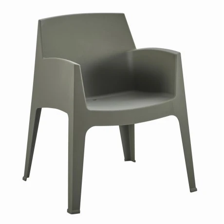 ΠΟΛΥΘΡΟΝΑ ΠΟΛΥΠΡΟΠΥΛΕΝΙΟΥ SLEEK HM6370.05 DARK OLIVE GREEN 68x63x82,5Υεκ.