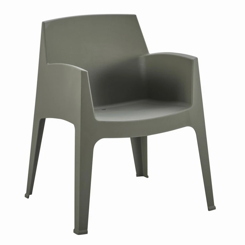 ΠΟΛΥΘΡΟΝΑ ΠΟΛΥΠΡΟΠΥΛΕΝΙΟΥ SLEEK HM6370.05 DARK OLIVE GREEN 68x63x82,5Υεκ.