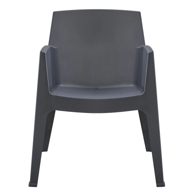 ΠΟΛΥΘΡΟΝΑ ΠΟΛΥΠΡΟΠΥΛΕΝΙΟΥ SLEEK HM6370.10 ΓΚΡΙ 68x63x82,5Υεκ.