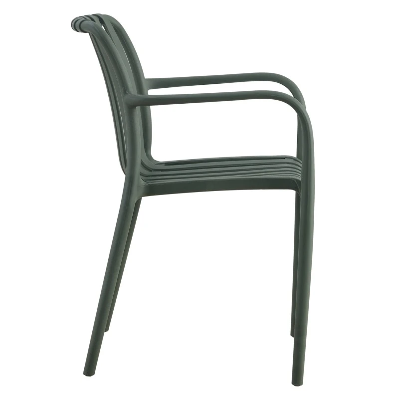 ΠΟΛΥΘΡΟΝΑ ΠΟΛΥΠΡΟΠΥΛΕΝΙΟΥ DARK OLIVE HM5940.07 45,5x56,5x80,5Υ εκ.