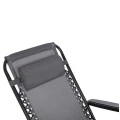 ΠΟΛΥΘΡΟΝΑ RELAX COMPANION HM5095.11 ΓΚΡΙ TEXTILENE-ΜΑΥΡΟ ΜΕΤΑΛΛΟ 67x145x110Υεκ.