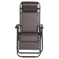 ΠΟΛΥΘΡΟΝΑ RELAX COMPANION HM5095.13 ΚΑΦΕ TEXTILENE-ΜΑΥΡΟ ΜΕΤΑΛΛΟ 67x145x110Υεκ.