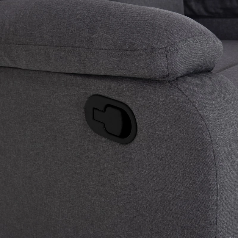 ΠΟΛΥΘΡΟΝΑ RELAX DIONI HM3296.01 ΓΚΡΙ ΥΦΑΣΜΑ 85x90x100Υεκ.