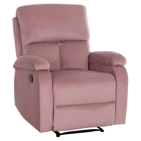 ΠΟΛΥΘΡΟΝΑ RELAX DIONI HM3296.02 ΡΟΖ ΒΕΛΟΥΔΟ 85x90x100Υεκ.