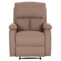 ΠΟΛΥΘΡΟΝΑ RELAX DIONI HM3296.03 ΜΠΕΖ ΥΦΑΣΜΑ 85x90x100Υεκ.