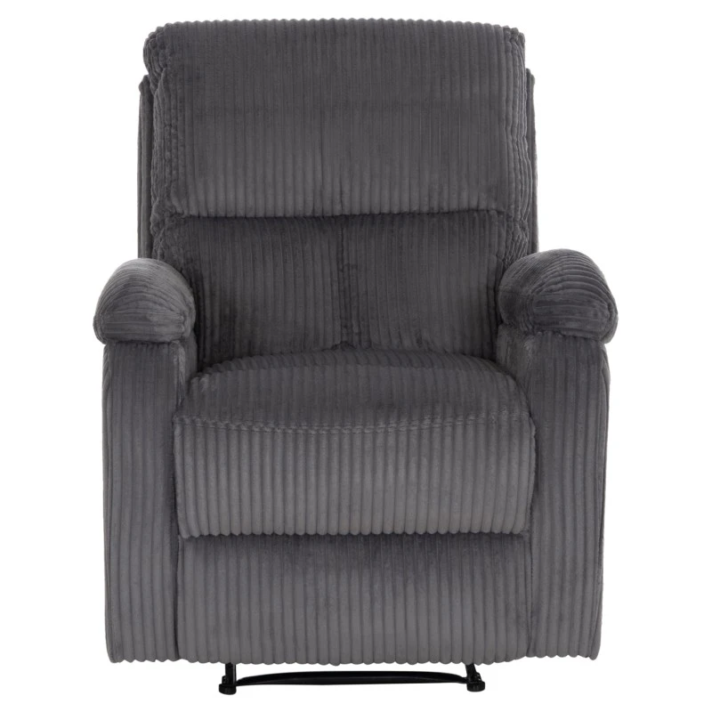 ΠΟΛΥΘΡΟΝΑ RELAX DIONI HM3296.11 ΓΚΡΙ ΡΙΓΕ ΥΦΑΣΜΑ 85x90x100Υεκ.