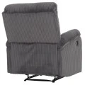 ΠΟΛΥΘΡΟΝΑ RELAX DIONI HM3296.11 ΓΚΡΙ ΡΙΓΕ ΥΦΑΣΜΑ 85x90x100Υεκ.