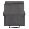 ΠΟΛΥΘΡΟΝΑ RELAX DIONI HM3296.11 ΓΚΡΙ ΡΙΓΕ ΥΦΑΣΜΑ 85x90x100Υεκ.
