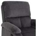 ΠΟΛΥΘΡΟΝΑ RELAX DIONI HM3296.11 ΓΚΡΙ ΡΙΓΕ ΥΦΑΣΜΑ 85x90x100Υεκ.