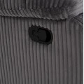 ΠΟΛΥΘΡΟΝΑ RELAX DIONI HM3296.11 ΓΚΡΙ ΡΙΓΕ ΥΦΑΣΜΑ 85x90x100Υεκ.