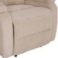 ΠΟΛΥΘΡΟΝΑ RELAX DIONI HM3296.12 ΜΠΕΖ ΡΙΓΕ ΥΦΑΣΜΑ 85x90x100Υεκ.