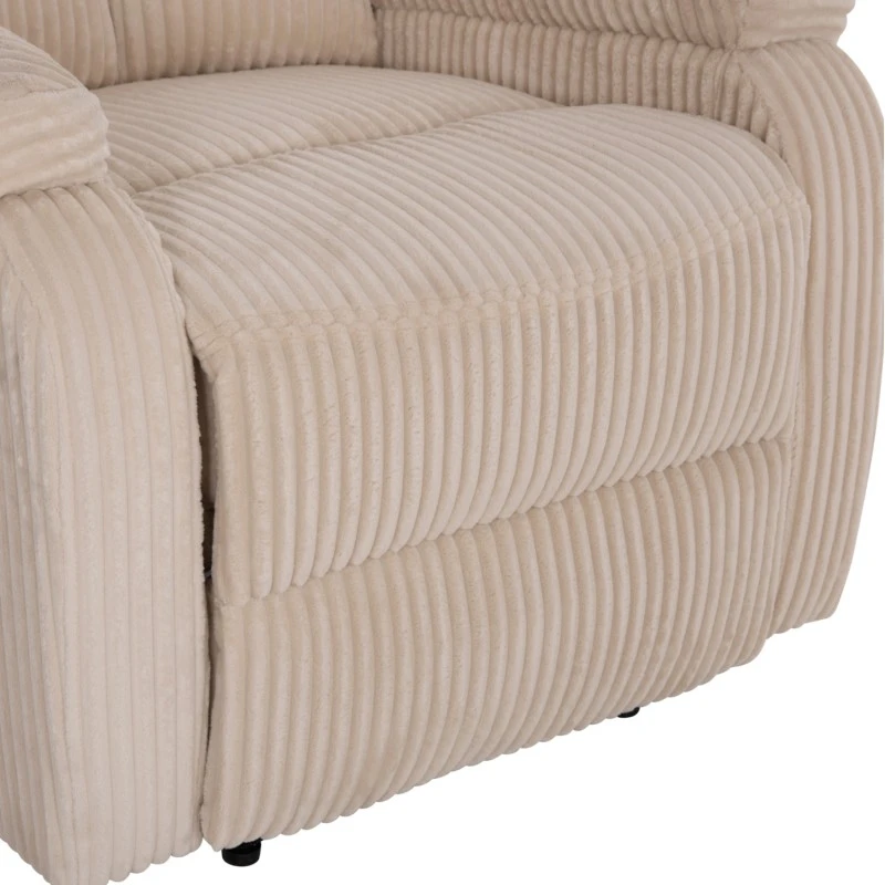 ΠΟΛΥΘΡΟΝΑ RELAX DIONI HM3296.12 ΜΠΕΖ ΡΙΓΕ ΥΦΑΣΜΑ 85x90x100Υεκ.
