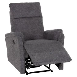 ΠΟΛΥΘΡΟΝΑ RELAX ΜΕ ΗΛΕΚΤΡΙΚΗ ΑΝΑΚΛΙΣΗ SYNTHIA HM3309.03 ΓΚΡΙ ΥΦΑΣΜΑ 75x86x100Yεκ