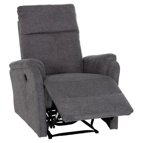 ΠΟΛΥΘΡΟΝΑ RELAX ΜΕ ΗΛΕΚΤΡΙΚΗ ΑΝΑΚΛΙΣΗ SYNTHIA HM3309.03 ΓΚΡΙ ΥΦΑΣΜΑ 75x86x100Yεκ