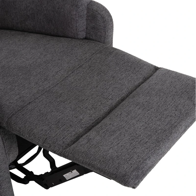 ΠΟΛΥΘΡΟΝΑ RELAX ΜΕ ΗΛΕΚΤΡΙΚΗ ΑΝΑΚΛΙΣΗ SYNTHIA HM3309.03 ΓΚΡΙ ΥΦΑΣΜΑ 75x86x100Yεκ