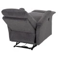 ΠΟΛΥΘΡΟΝΑ RELAX ΜΕ ΗΛΕΚΤΡΙΚΗ ΑΝΑΚΛΙΣΗ SYNTHIA HM3309.03 ΓΚΡΙ ΥΦΑΣΜΑ 75x86x100Yεκ