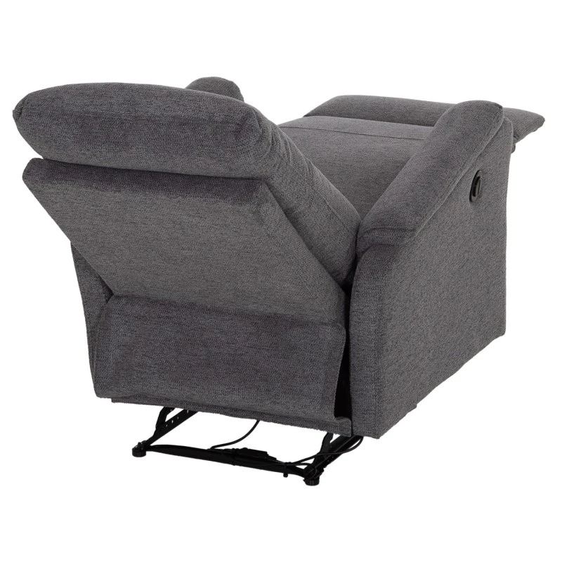 ΠΟΛΥΘΡΟΝΑ RELAX ΜΕ ΗΛΕΚΤΡΙΚΗ ΑΝΑΚΛΙΣΗ SYNTHIA HM3309.03 ΓΚΡΙ ΥΦΑΣΜΑ 75x86x100Yεκ