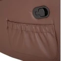 ΠΟΛΥΘΡΟΝΑ RELAX ΜΕ ΜΗΧΑΝΙΣΜΟ MASSAGE ROCCA HM0026.03 PU ΚΑΦΕ ΣΚΟΥΡΟ 80x96x97 εκ.
