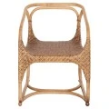 ΠΟΛΥΘΡΟΝΑ RELIK ΕΣΩΤ. ΧΩΡΩΝ HM9955.02 ΦΥΣΙΚΟ RATTAN-ΚΑΡΥΔΙ ΧΡΩΜΑ 60x57x79Υεκ.