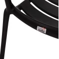 ΠΟΛΥΘΡΟΝΑ ΣΑΛΟΝΙΟΥ ΠΟΛΥΠΡΟΠΥΛΕΝΙΟΥ KORVER HM6333.02 ΜΑΥΡΗ 63.5x65x76Υεκ.
