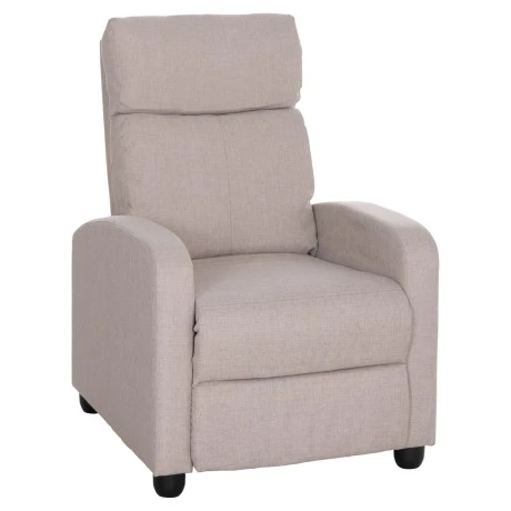 ΠΟΛΥΘΡΟΝΑ ΣΑΛΟΝΙΟΥ RELAX DROSEN HM3299.03 ΜΠΕΖ ΥΦΑΣΜΑ 68x80x93Υεκ