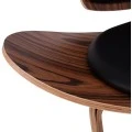 ΠΟΛΥΘΡΟΝΑ SUPERIOR PLUS HM1128.01 ΚΕΡΑΣΙ ΜΕ ΜΑΥΡΟ ΜΑΞΙΛΑΡΙ PU 89x83x76Yεκ.