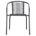 ΠΟΛΥΘΡΟΝΑ SWIFTER HM5969.01 ΜΕΤΑΛΛΟ ΓΚΡΙ-ΣΥΝΘ. RATTAN ΓΚΡΙ 54x61x75Υεκ.