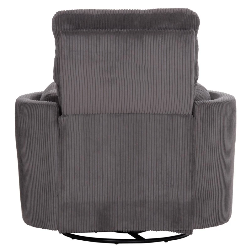 ΠΟΛΥΘΡΟΝΑ ΘΗΛΑΣΜΟΥ/RELAX VELMORA HM3300.01 ΓΚΡΙ ΚΟΤΛΕ ΥΦΑΣΜΑ 100x90x100Υεκ