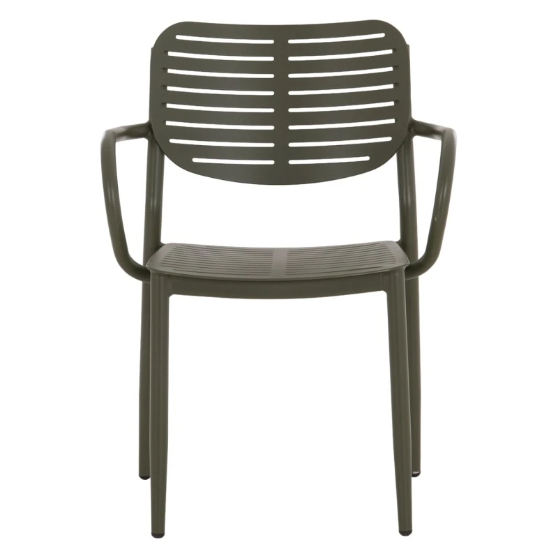 ΠΟΛΥΘΡΟΝΑ ΤΡΑΠΕΖΑΡΙΑΣ HILLIARD HM6644.07 ΑΛΟΥΜΙΝΙΟ ΣΕ OLIVE GREEN 58x52x78Υεκ