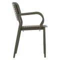 ΠΟΛΥΘΡΟΝΑ ΤΡΑΠΕΖΑΡΙΑΣ HILLIARD HM6644.07 ΑΛΟΥΜΙΝΙΟ ΣΕ OLIVE GREEN 58x52x78Υεκ