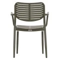 ΠΟΛΥΘΡΟΝΑ ΤΡΑΠΕΖΑΡΙΑΣ HILLIARD HM6644.07 ΑΛΟΥΜΙΝΙΟ ΣΕ OLIVE GREEN 58x52x78Υεκ