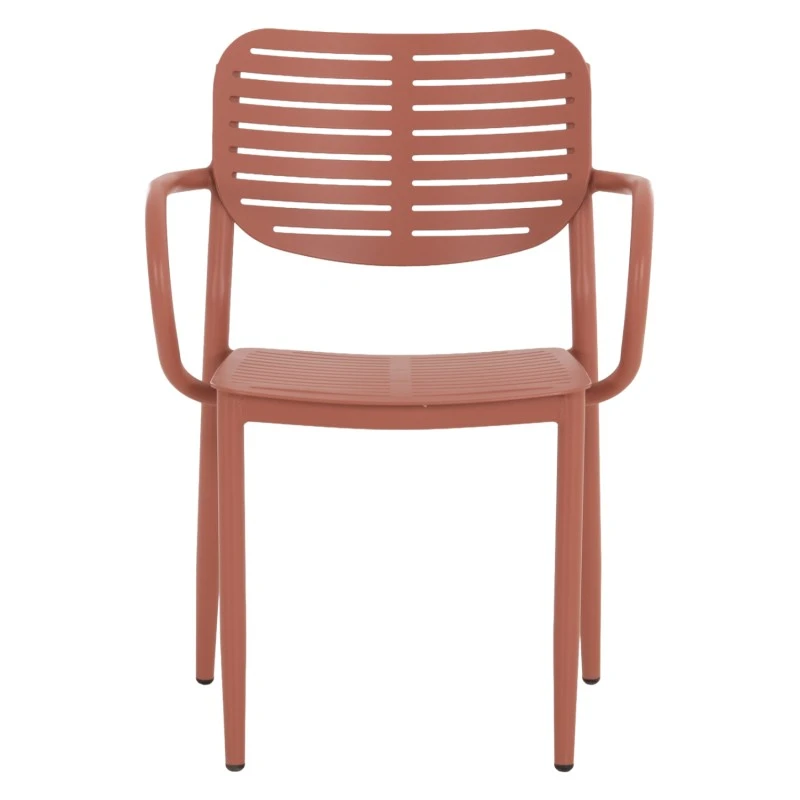 ΠΟΛΥΘΡΟΝΑ ΤΡΑΠΕΖΑΡΙΑΣ HILLIARD HM6644.08 ΑΛΟΥΜΙΝΙΟ ΣΕ TERRACOTTA 58x52x78Υεκ