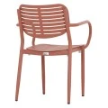 ΠΟΛΥΘΡΟΝΑ ΤΡΑΠΕΖΑΡΙΑΣ HILLIARD HM6644.08 ΑΛΟΥΜΙΝΙΟ ΣΕ TERRACOTTA 58x52x78Υεκ